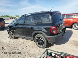 2023 Ford Bronco Sport Outer Banks z VIN 3FMCR9C69PRD88942, wystawiony jako Copart lot #53879305 z przebiegiem 15 590 mil mil oraz Szkoda całkowita • Salvage title. Historia ofert i sprzedaży dostępna na DreamBid. Obrazek 2.