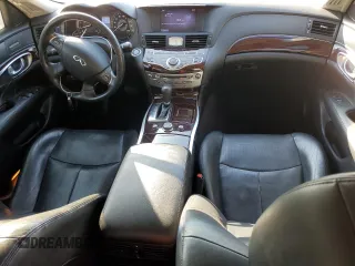 2013 Infiniti M37 with VIN JN1BY1AP0DM511986, listed as a Copart auction lot 86157824 with 125,464 mi miles and Salvage Title. Bid and sale history available at carsss.com. Image 8.