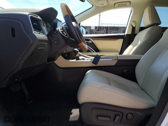 2020 Lexus RX 450h with VIN 2T2HGMDA3LC048722, listed as a Copart auction lot 56066865 with 66,558 mi miles and Salvage title. Bid and sale history available at DreamBid. Image 7.