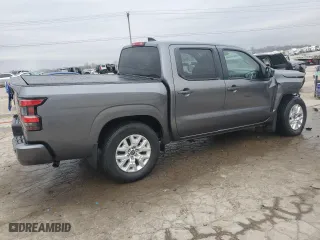 2022 Nissan Frontier S with VIN 1N6ED1EK0NN690236, listed as a Copart auction lot 44001225 with 44,829 mi miles and Salvage Title. Bid and sale history available at carsss.com. Image 3.