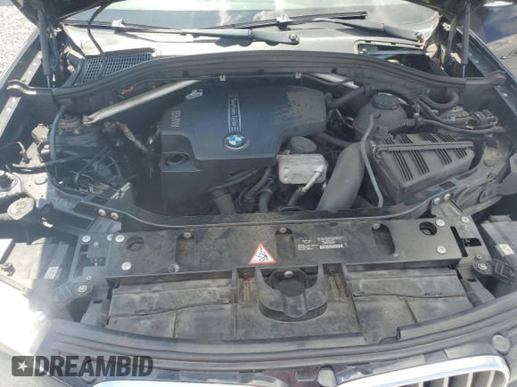 2013 BMW X3 xDrive28i with VIN 5UXWX9C54D0A32782, listed as a Copart auction lot 55634145 with 179,528 mi miles and Clean Title. Bid and sale history available at DreamBid. Image 11.
