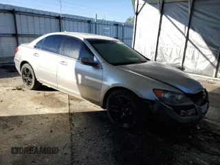 2005 Acura RL with VIN JH4KB16595C008601, listed as a Copart auction lot 43569054 with Not Provided miles and Clean Title. Bid and sale history available at DreamBid. Image 4.