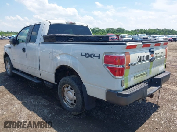 2013 Ford F-150 XL with VIN 1FTFX1ET2DKF11671, listed as a IAAI auction lot 42634877 with 132,000 mi miles and . Bid and sale history available at DreamBid. Image 3.