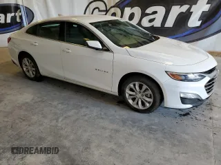 2025 Chevrolet Malibu LT with VIN 1G1ZD5ST7SF127949, listed as a Copart auction lot 54221485 with 17,587 mi miles and Salvage Title. Bid and sale history available at DreamBid. Image 4.
