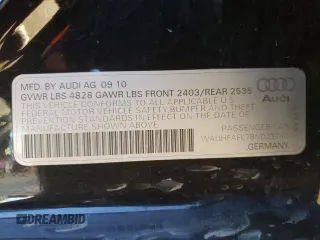 2011 Audi A4 2.0T Premium Plus with VIN WAUHFAFL7BN023240, listed as a Copart auction lot 42256995 with 152,038 mi miles and Salvage Title. Bid and sale history available at carsss.com. Image 12.