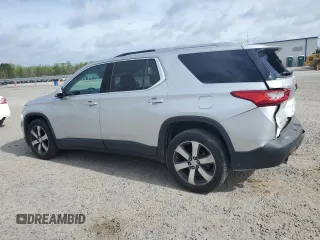 2018 Chevrolet Traverse LT z VIN 1GNEVHKW1JJ210911, wystawiony jako Copart lot #51760145 z przebiegiem 87 181 mil mil oraz Szkoda całkowita • Salvage title. Historia ofert i sprzedaży dostępna na DreamBid. Obrazek 2.
