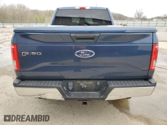 2017 Ford F-150 XL with VIN 1FTEX1E88HKC10819, listed as a Copart auction lot 50900535 with 47,659 mi miles and Salvage Title. Bid and sale history available at carsss.com. Image 6.