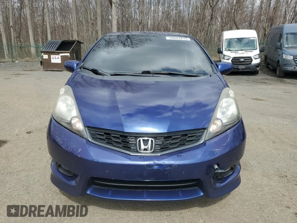2013 Honda Fit Sport with VIN JHMGE8H56DC068174, listed as a Copart auction lot 50687815 with 106,629 mi miles and Salvage Title. Bid and sale history available at carsss.com. Image 5.