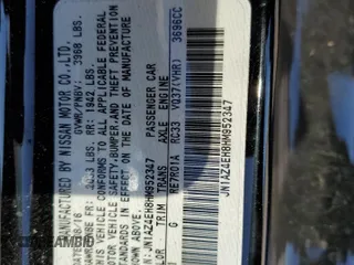 2017 Nissan 370Z with VIN JN1AZ4EH8HM952347, listed as a Copart auction lot 48021585 with Not Provided miles and Salvage Title. Bid and sale history available at DreamBid. Image 12.