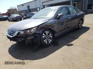 2015 Honda Accord Sedan LX with VIN 1HGCR2F38FA213623, listed as a Copart auction lot 50615345 with 30,642 mi miles and Salvage Title. Bid and sale history available at carsss.com. Image 1.