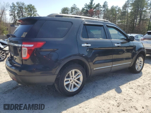 2013 Ford Explorer XLT with VIN 1FM5K8D87DGC15351, listed as a Copart auction lot 54442975 with 167,584 mi miles and Clean Title. Bid and sale history available at DreamBid. Image 3.