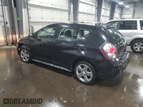 2009 Pontiac Vibe with VIN 5Y2SM67039Z420818, listed as a Copart auction lot 78672044 with 190,198 mi miles and Salvage Title. Bid and sale history available at carsss.com. Image 2.
