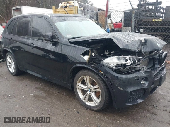 2017 BMW X5 xDrive35i z VIN 5UXKR0C36H0V76948, wystawiony jako IAAI lot #41015734 z przebiegiem 114 626 mil mil oraz . Historia ofert i sprzedaży dostępna na DreamBid. Obrazek 1.