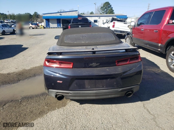 2016 Chevrolet Camaro 2SS with VIN 1G1FH3D76G0181376, listed as a Copart auction lot 47292635 with 62,510 mi miles and Clean Title. Bid and sale history available at carsss.com. Image 6.