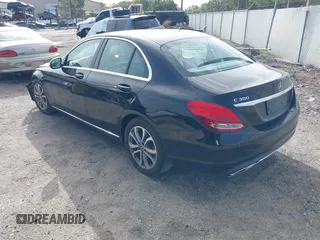 2017 Mercedes-Benz C 300 with VIN 55SWF4JB8HU218764, listed as a IAAI auction lot 42431155 with 83,673 mi miles and . Bid and sale history available at DreamBid. Image 3.