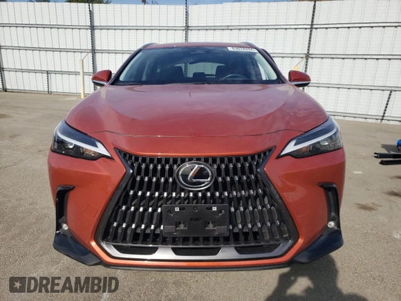 2022 Lexus NX with VIN JTJADCAZ7N2002974, listed as a Copart auction lot 83028284 with 17,117 mi miles and Salvage Title. Bid and sale history available at carsss.com. Image 5.
