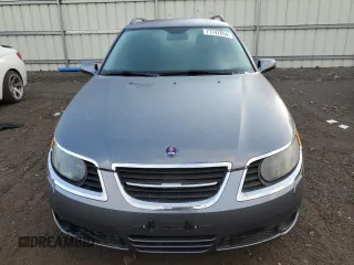 2008 Saab 9-5 with VIN YS3ED59G483508014, listed as a Copart auction lot 77747654 with 125,905 mi miles and Salvage Title. Bid and sale history available at carsss.com. Image 5.