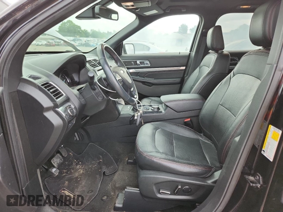 2018 Ford Explorer Sport with VIN 1FM5K8GT1JGA52742, listed as a Copart auction lot 64872875 with 50,024 mi miles and Clean title. Bid and sale history available at DreamBid. Image 7.