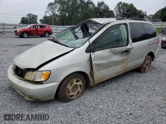 2003 Toyota Sienna LE with VIN 4T3ZF13C83U517614, listed as a Copart auction lot 72593664 with 0 mi miles and Salvage Title. Bid and sale history available at carsss.com. Image 1.