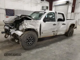 2012 GMC Sierra 1500 SLE with VIN 3GTP2VE71CG177975, listed as a Copart auction lot 60216335 with 201,266 mi miles and Salvage title. Bid and sale history available at DreamBid. Image 1.