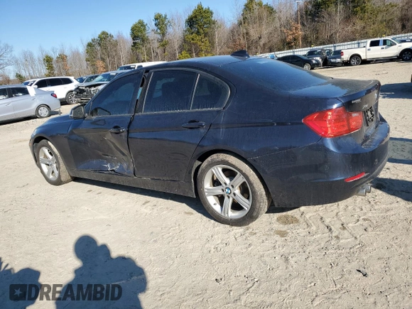 2015 BMW 3 Series 328i xDrive with VIN WBA3B5C50FF963558, listed as a Copart auction lot 46451985 with 51,337 mi miles and Salvage Title. Bid and sale history available at carsss.com. Image 2.