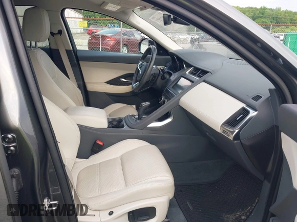 2019 Jaguar E-Pace S with VIN SADFJ2FX0K1Z36984, listed as a IAAI auction lot 42113879 with 52,225 mi miles and . Bid and sale history available at DreamBid. Image 5.