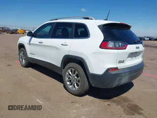 2019 Jeep Cherokee Latitude Plus with VIN 1C4PJMLB8KD112699, listed as a IAAI auction lot 42166892 with 128,396 mi miles and . Bid and sale history available at DreamBid. Image 3.