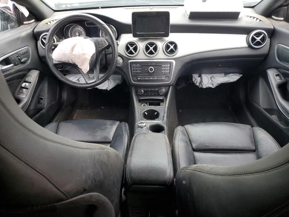 2016 Mercedes-Benz CLA with VIN WDDSJ4EB5GN336821, listed as a Copart auction lot 44368805 with 0 mi miles and Salvage Title. Bid and sale history available at carsss.com. Image 8.