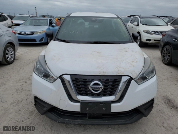 2020 Nissan Kicks S with VIN 3N1CP5BV3LL496937, listed as a Copart auction lot 76772034 with 0 mi miles and Non Repairable. Bid and sale history available at carsss.com. Image 5.