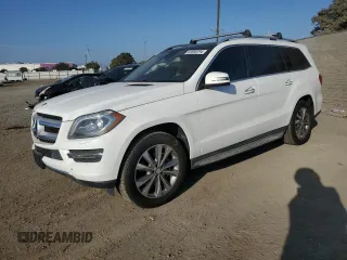 2016 Mercedes-Benz GL with VIN 4JGDF6EE1GA712752, listed as a Copart auction lot 83880094 with 130,442 mi miles and Salvage Title. Bid and sale history available at carsss.com. Image 1.