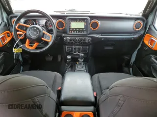 2023 Jeep Wrangler Willys with VIN 1C4HJXDN6PW664826, listed as a Copart auction lot 54842415 with 20,004 mi miles and Salvage Title. Bid and sale history available at DreamBid. Image 8.