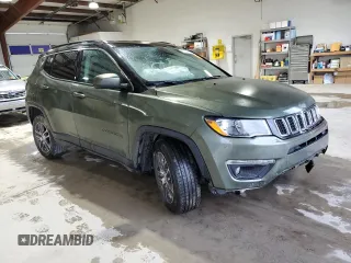 2020 Jeep Compass Latitude с VIN 3C4NJDBB6LT153787, выставлен на аукционе Copart как лот 56795085 с пробегом 62 020 миль миль и Списание • Salvage title. История ставок и продаж доступна на DreamBid. Изображение 4.