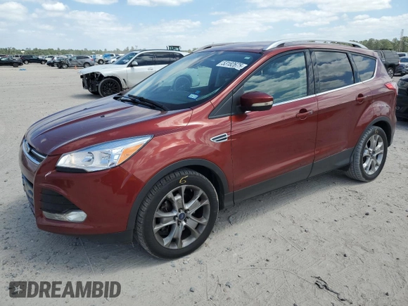 2015 Ford Escape Titanium with VIN 1FMCU0J95FUA77796, listed as a Copart auction lot 53182675 with 118,202 mi miles and Salvage title. Bid and sale history available at DreamBid. Image 1.