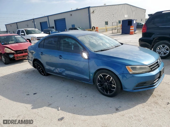 2015 Volkswagen Jetta Sedan 1.8T SE with VIN 3VWD17AJ1FM284014, listed as a Copart auction lot 50071585 with 102,276 mi miles and Salvage Title. Bid and sale history available at carsss.com. Image 4.