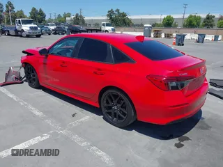 2023 Honda Civic Sport with VIN 2HGFE2F5XPH548055, listed as a IAAI auction lot 42513994 with 37,502 mi miles and . Bid and sale history available at DreamBid. Image 3.
