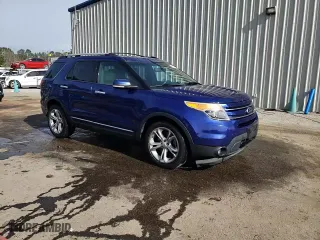 2014 Ford Explorer Limited with VIN 1FM5K7F8XEGA46130, listed as a Copart auction lot 46649385 with 186,505 mi miles and Salvage Title. Bid and sale history available at carsss.com. Image 14.
