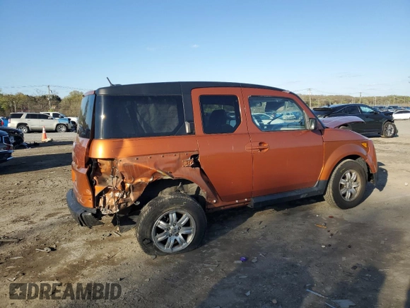 2007 Honda Element EX with VIN 5J6YH28777L006504, listed as a Copart auction lot 52508655 with 71,935 mi miles and Salvage Title. Bid and sale history available at DreamBid. Image 3.