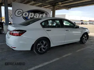 2017 Honda Accord Sedan LX with VIN 1HGCR2F39HA101481, listed as a Copart auction lot 54225095 with 94,519 mi miles and Salvage Title. Bid and sale history available at carsss.com. Image 3.