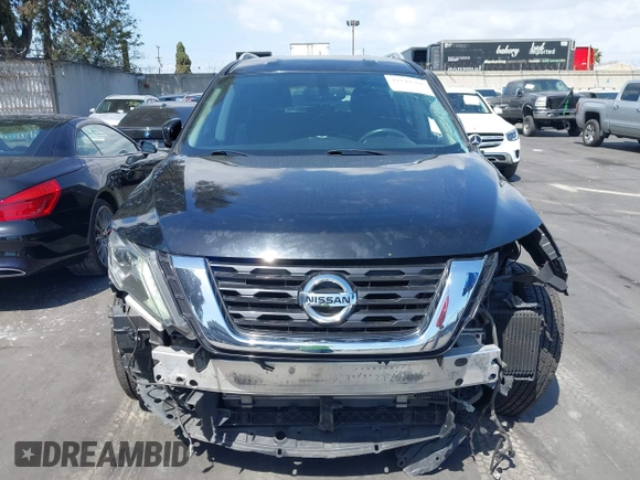 2017 Nissan Pathfinder S with VIN 5N1DR2MN1HC676522, listed as a IAAI auction lot 41949360 with 95,347 mi miles and . Bid and sale history available at DreamBid. Image 13.