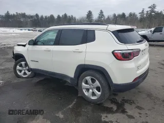 2018 Jeep Compass Latitude with VIN 3C4NJDBB1JT398204, listed as a Copart auction lot 45793145 with 72,443 mi miles and Salvage Title. Bid and sale history available at DreamBid. Image 2.