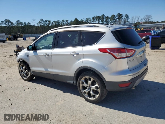 2014 Ford Escape Titanium with VIN 1FMCU0JX7EUE33971, listed as a Copart auction lot 45537205 with 94,733 mi miles and Salvage Title. Bid and sale history available at carsss.com. Image 2.