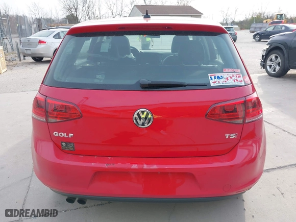 2015 Volkswagen Golf TSI SEL with VIN 3VW217AU6FM034480, listed as a IAAI auction lot 40738186 with 87,767 mi miles. Bid and sale history available at carsss.com. Image 17.