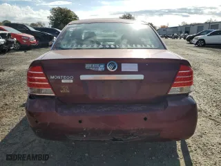 2005 Mercury Montego Premier with VIN 1MEHM42135G627230, listed as a Copart auction lot 79093464 with 0 mi miles and Salvage Title. Bid and sale history available at carsss.com. Image 6.