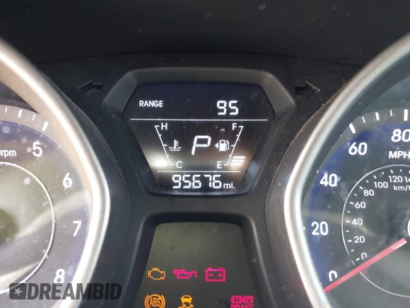 2016 Hyundai Elantra SE with VIN 5NPDH4AE2GH653924, listed as a IAAI auction lot 42496627 with 95,676 mi miles and . Bid and sale history available at DreamBid. Image 7.
