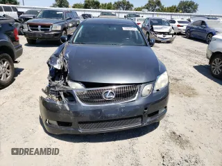 2007 Lexus GS 350 with VIN JTHBE96S770019130, listed as a Copart auction lot 63644534 with 169,896 mi miles and Salvage Title. Bid and sale history available at carsss.com. Image 5.