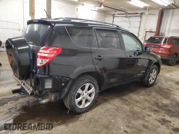 2012 Toyota RAV4 Limited with VIN 2T3DF4DV0CW242915, listed as a Copart auction lot 45141585 with 118,136 mi miles and Salvage Title. Bid and sale history available at DreamBid. Image 3.
