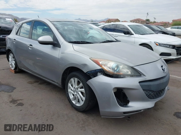2012 Mazda 3 i Touring with VIN JM1BL1L80C1683288, listed as a IAAI auction lot 41913558 with 206,794 mi miles and . Bid and sale history available at DreamBid. Image 1.