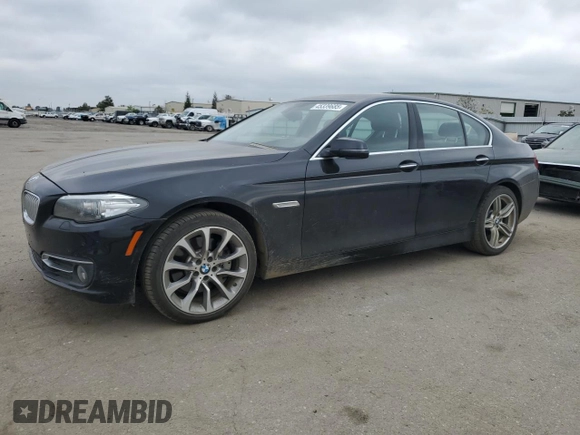 2014 BMW 5 Series 535d with VIN WBAXA5C57ED690696, listed as a Copart auction lot 45339685 with 108,958 mi miles and Salvage Title. Bid and sale history available at carsss.com. Image 1.