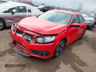 2017 Honda Civic Sedan EX-L with VIN 2HGFC1F77HH641750, listed as a IAAI auction lot 42029918 with 75,924 mi miles. Bid and sale history available at carsss.com. Image 18.