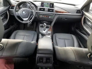 2015 BMW 3 Series 328i xDrive with VIN WBA3B5C5XFF962062, listed as a Copart auction lot 43183655 with 61,542 mi miles and Salvage Title. Bid and sale history available at carsss.com. Image 8.